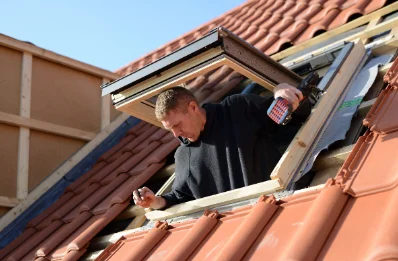 Pose de fenêtres de toit Velux à Auxy